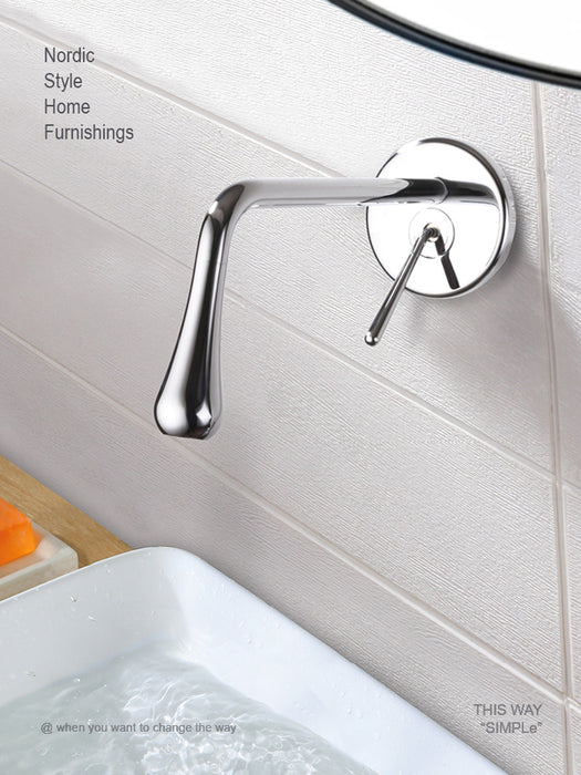 Wall Mounted Bathroom Faucet